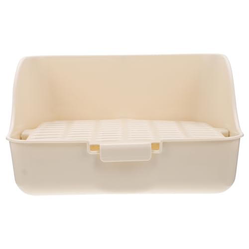 Yardwe Kasten Kaninchentoilette Ecke Haustier-toiletten-töpfchen-Trainer Hase Katzentoiletten Wurf Katzenklo Bausatz Drinnen Kaninchenstreu Pfanne Töpfchen -Trainer Klein Weiß Plastik Yardwe Kasten Kaninchentoilette Ecke Haustier-toiletten-töpfchen-Trainer Hase Katzentoiletten Wurf Katzenklo Bausatz Drinnen Kaninchenstreu Pfanne Töpfchen -Trainer Klein Weiß Plastik von Yardwe