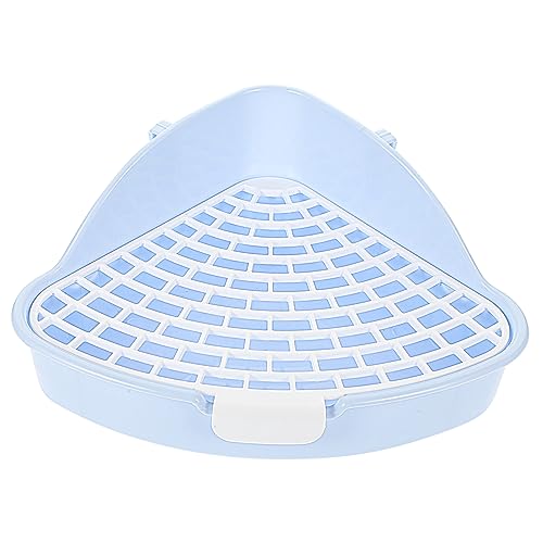 Yardwe Kasten Kaninchentoilette Hamster Haustier coop Heu PIPI-Pads für Hunde kaninchenklo Hasen klo Hasenklo Meerschweinchen-Töpfchen-Toilette Hasen-Töpfchen aus Plastik pp Blue Yardwe Kasten Kaninchentoilette Hamster Haustier coop Heu PIPI-Pads für Hunde kaninchenklo Hasen klo Hasenklo Meerschweinchen-Töpfchen-Toilette Hasen-Töpfchen aus Plastik pp Blue von Yardwe