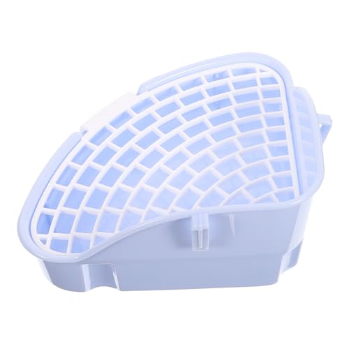 Yardwe Kaninchentöpfchen Toilettentrainingsbox Ecktoilette Kunststoff-Toilette Für Haustiere Meerschweinchen Hamster Kaninchen Ratten Chinchillas Yardwe Kaninchentöpfchen Toilettentrainingsbox Ecktoilette Kunststoff-Toilette Für Haustiere Meerschweinchen Hamster Kaninchen Ratten Chinchillas von Yardwe