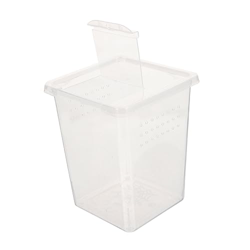 Yardwe Kasten Terrarium für Reptilien Reptilienfutterautomat tragbar Zucht mit Container praktisches Gehäuse Vertikales Terrarium Snail -Terrarium kreatives Gehege Plastik Transparent Yardwe Kasten Terrarium für Reptilien Reptilienfutterautomat tragbar Zucht mit Container praktisches Gehäuse Vertikales Terrarium Snail -Terrarium kreatives Gehege Plastik Transparent von Yardwe