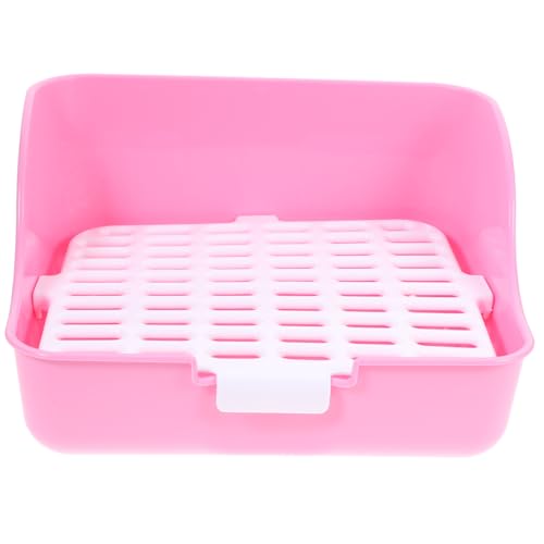 Yardwe Litter Box Für Kleintiere Robuste Und Langlebige Toilette Für Kaninchen Meerschweinchen Hamster Und Mehr Einfache Installation Perfekter Trainingsort Für Haustiere Quadratisches von Yardwe