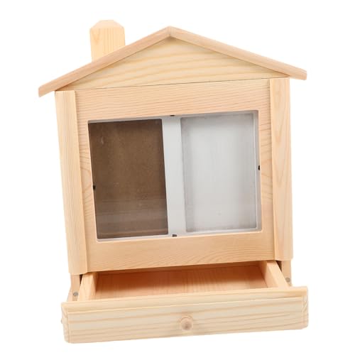 Yardwe Kasten Urne Haustier Denkmal Antikes Andenken Menschlich Asche Hundepfotenabdruck Bausatz Katzen-gedenkgeschenke Hölzern von Yardwe