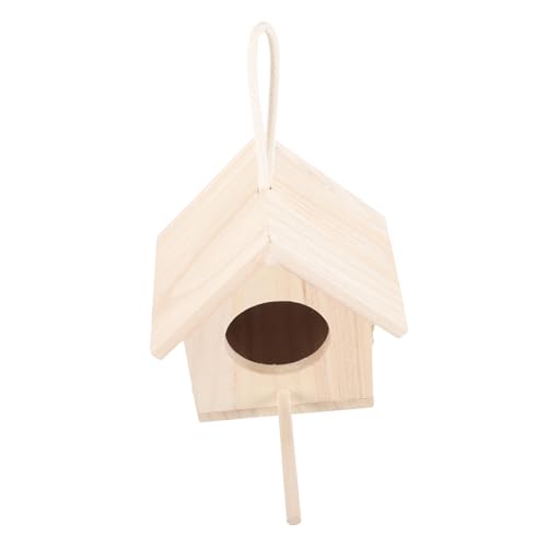 Yardwe Sittich-nistkasten Vogelhaus Aus Holz Vogelnistkasten Für Vögel Vogelhaus Vogelnistkasten Für Papageien Vogelspielzeug Für Sittiche Vogelnistkasten Für Finken von Yardwe