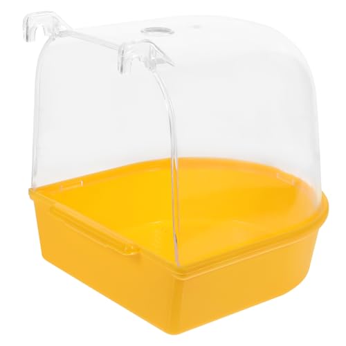 Yardwe Kasten Vogeltränkekasten Vogel Badewanne Kleine Vogeltränke Für Käfig Vogel Hängende Badewanne Vogelkäfig Wasserspender Für Vögel Papageienkäfig Futterspender Käfige Yellow Plastik Yardwe Kasten Vogeltränkekasten Vogel Badewanne Kleine Vogeltränke Für Käfig Vogel Hängende Badewanne Vogelkäfig Wasserspender Für Vögel Papageienkäfig Futterspender Käfige Yellow Plastik von Yardwe