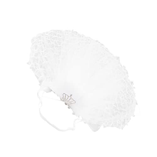 Yardwe Hochzeit Haustier Katze Braut Schleier Kopfschmuck Cosplay Hochzeit Zubehör Crown Muster von Yardwe