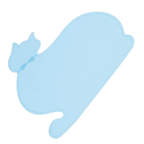 Yardwe Katzen-Tischset Fütterung Unterlage Plaudern Matten Haustierfuttermatte Haustier Tischset Pet Food -Placemat Silikon-Futtermatte Haustier Kieselgel Blau Yardwe Katzen-Tischset Fütterung Unterlage Plaudern Matten Haustierfuttermatte Haustier Tischset Pet Food -Placemat Silikon-Futtermatte Haustier Kieselgel Blau von Yardwe