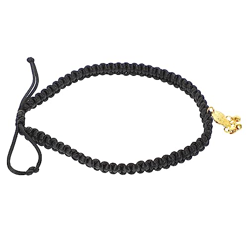 Yardwe Katzen Und Hundehalsband Mit Goldener Schloss Halskette Geflochtenem Design Und Glocke Für Haustiere Yardwe Katzen Und Hundehalsband Mit Goldener Schloss Halskette Geflochtenem Design Und Glocke Für Haustiere von Yardwe
