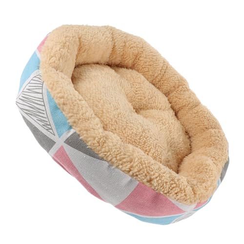 Yardwe Katzen- und Hundebett für den Innenbereich Kaninchenbett aus geflochtenem Gras Hundeschlafbett Hundeunterlagen Haustiere Kompaktes Hundebett waschbares hundebett Winter Krapfen Yardwe Katzen- und Hundebett für den Innenbereich Kaninchenbett aus geflochtenem Gras Hundeschlafbett Hundeunterlagen Haustiere Kompaktes Hundebett waschbares hundebett Winter Krapfen von Yardwe