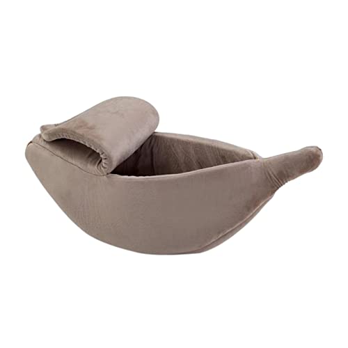 Yardwe Luxuriöses Haustierzubehör Warmes Nestbett Für Hunde Und Katzen Couch Auto Outdoor Bananenform Bequeme Unterlage Yardwe Luxuriöses Haustierzubehör Warmes Nestbett Für Hunde Und Katzen Couch Auto Outdoor Bananenform Bequeme Unterlage von Yardwe