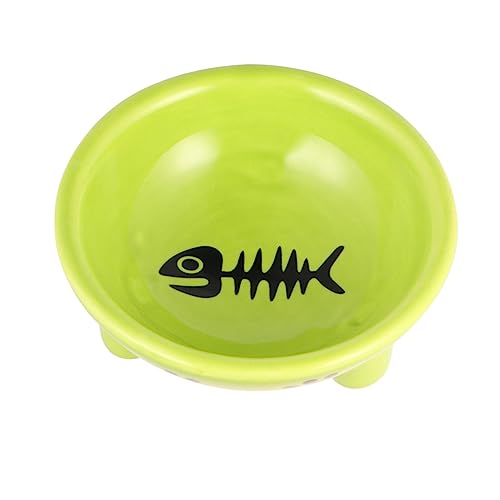 Yardwe Katzenfutter pet Supplies Dog Bowl Katzennapf Keramik Katzen schüssel Bowl schüssel bowlenschüssel Hundenapf Haustiernapf Futternapf für Hunde Futternapf für Haustiere Green Yardwe Katzenfutter pet Supplies Dog Bowl Katzennapf Keramik Katzen schüssel Bowl schüssel bowlenschüssel Hundenapf Haustiernapf Futternapf für Hunde Futternapf für Haustiere Green von Yardwe