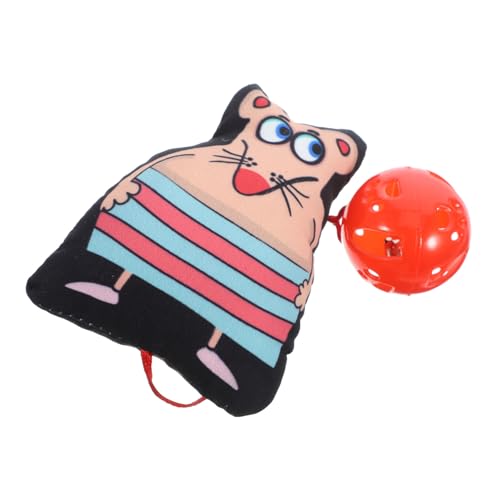 Yardwe Cat Mouse Spielzeug Mit Glocke Interaktives Katzenspielzeug Zur des Natürlichen Jagdinstinkts Langlebiges Und Unterhaltsames Spielzeug Für Aktive Katzen Yardwe Cat Mouse Spielzeug Mit Glocke Interaktives Katzenspielzeug Zur des Natürlichen Jagdinstinkts Langlebiges Und Unterhaltsames Spielzeug Für Aktive Katzen von Yardwe