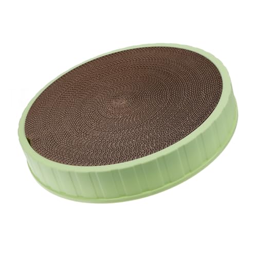 Yardwe Interaktives Katzenspielzeug Für Den Innenbereich – Katzenkratzbrett Mit Rundem Design Pappkratzer Zum Zermahlen Bequemes Nisten Für Katzen Yardwe Interaktives Katzenspielzeug Für Den Innenbereich – Katzenkratzbrett Mit Rundem Design Pappkratzer Zum Zermahlen Bequemes Nisten Für Katzen von Yardwe