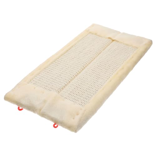 Yardwe Sisal-kratzbrett für Katzen Wandkratzmatte für Katzen Beige Schützt Möbel und Wände Yardwe Sisal-kratzbrett für Katzen Wandkratzmatte für Katzen Beige Schützt Möbel und Wände von Yardwe