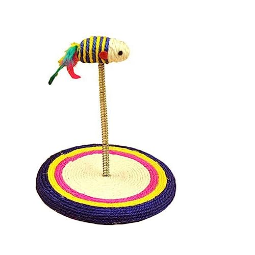 Yardwe Kratzbaum Für Kätzchen Mit Sisal Und Spielzeugmaus Lustiges Spielzeug Und Kratzbrett Für Hauskatzen Zufällige Farbe Yardwe Kratzbaum Für Kätzchen Mit Sisal Und Spielzeugmaus Lustiges Spielzeug Und Kratzbrett Für Hauskatzen Zufällige Farbe von Yardwe