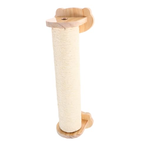 Yardwe Katzenkratzsäule für Käfige Tragbarer Sisal Kratzbaum für Kätzchen Interaktives Schutz Ihrer Möbel Langlebig und Installieren Sisal S von Yardwe