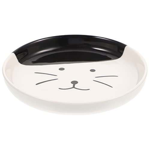 Yardwe Katzen-Keramiknapf Keramik-Katzennäpfe Für Futter Und Wasser Mit Hohen Katzentellern Flache Katzenfutternäpfe Wassernapf Für Katzen Katzennapf Boden-Hundeteller Yardwe Katzen-Keramiknapf Keramik-Katzennäpfe Für Futter Und Wasser Mit Hohen Katzentellern Flache Katzenfutternäpfe Wassernapf Für Katzen Katzennapf Boden-Hundeteller von Yardwe