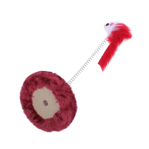Yardwe Katzenspielzeug Mäuse Scrunching Interaktive Teaser Mit Plüsch Tumbler Und Feder Für Kätzchen Yardwe Katzenspielzeug Mäuse Scrunching Interaktive Teaser Mit Plüsch Tumbler Und Feder Für Kätzchen von Yardwe