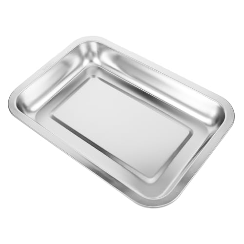 Yardwe Katzentoilette Offene Metall Katzentoilette für Kleine Katzen Rostfreies und Langlebiges Design Leicht zu Reinigen für Haustiere Material Yardwe Katzentoilette Offene Metall Katzentoilette für Kleine Katzen Rostfreies und Langlebiges Design Leicht zu Reinigen für Haustiere Material von Yardwe