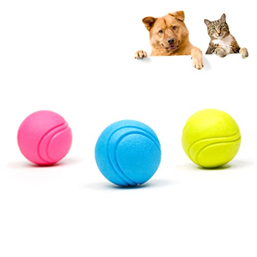 Yardwe Kauball kaubälle für Hunde Haustier-Tennisball zum Kauen Zufällige Farbe Yardwe Kauball kaubälle für Hunde Haustier-Tennisball zum Kauen Zufällige Farbe von Yardwe