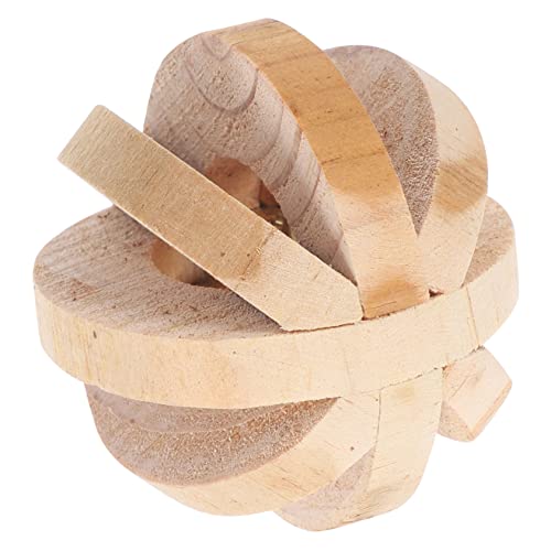 Yardwe Holzspielzeug-Set – Hamster- & Kauspielzeug Spielzeug Für Kleintiere Linderung & Gesundheit von Yardwe