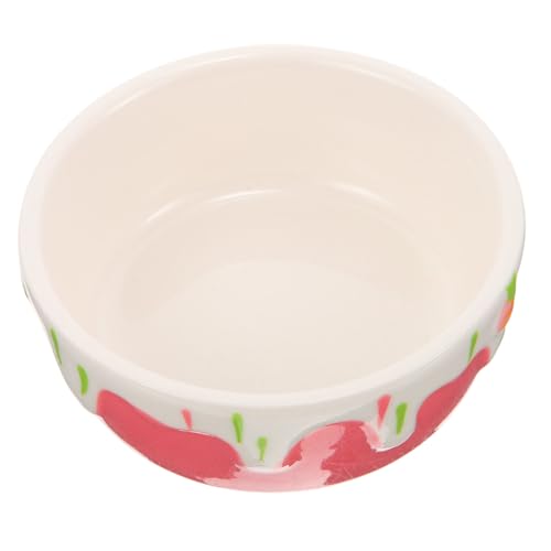 Yardwe Keramik Futternapf für Kleintiere rutschfest für Hamster und Kaninchen 1 Stück Haustier Futter und Wassernapf Yardwe Keramik Futternapf für Kleintiere rutschfest für Hamster und Kaninchen 1 Stück Haustier Futter und Wassernapf von Yardwe