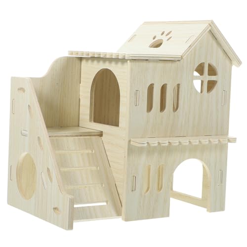 Yardwe Einzigartiges Meerschweinchenhaus Aus Holz Tierversteck Mit Rampe Dekoratives Versteck Yardwe Einzigartiges Meerschweinchenhaus Aus Holz Tierversteck Mit Rampe Dekoratives Versteck von Yardwe