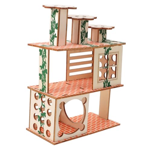 Yardwe Hamster Mit Leiter Gemütliches Versteck Für Kleine Haustiere Spielzeug Für Hamster Und Meerschweinchen Aus Hochwertigem Fördert Entspannung Und Spielspaß Yardwe Hamster Mit Leiter Gemütliches Versteck Für Kleine Haustiere Spielzeug Für Hamster Und Meerschweinchen Aus Hochwertigem Fördert Entspannung Und Spielspaß von Yardwe