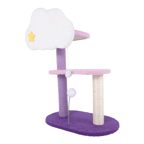 Yardwe Klettergerüst für Katzen Kätzchen springende Plattform Katzenkletterspielzeug Katzenkratzspielzeug Katzenspielzeug Kätzchenspielzeug Katzenkratzer Haustiergeschenk Katzennest Sisal Yardwe Klettergerüst für Katzen Kätzchen springende Plattform Katzenkletterspielzeug Katzenkratzspielzeug Katzenspielzeug Kätzchenspielzeug Katzenkratzer Haustiergeschenk Katzennest Sisal von Yardwe