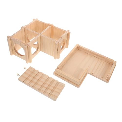 Yardwe Kletterrampe und Sonnenplattform für Bartagamen Großes Holzversteck mit Versteckter Höhle für Reptilien Habitat für Eidechsen und Hamster Yardwe Kletterrampe und Sonnenplattform für Bartagamen Großes Holzversteck mit Versteckter Höhle für Reptilien Habitat für Eidechsen und Hamster von Yardwe