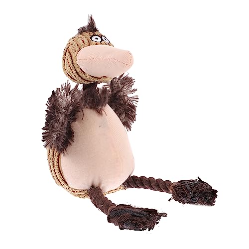 Yardwe Quietschspielzeug Für Hunde Und Katzen Krähenform Design Plüsch Und Baumwollseil Zahnputz-Hilfe Reinigbar Interaktives Haustier-Spielzeug Yardwe Quietschspielzeug Für Hunde Und Katzen Krähenform Design Plüsch Und Baumwollseil Zahnputz-Hilfe Reinigbar Interaktives Haustier-Spielzeug von Yardwe