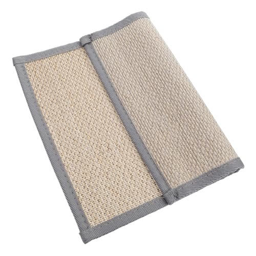 Yardwe Kratzmatte Fürs Sofa – Katzenkratzbrett Mit Spiralnägeln – Kratzbrett Für Kätzchen Für Bett Und Couch – Schützt Möbel Vor Katzenkrallen von Yardwe