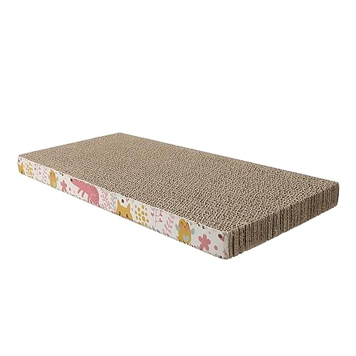 Yardwe Großer Karton-kratzbaum für Ausgewachsene Katzen Kratzmatte für Haustiere Wellpappe Katzenkratzbretter Sicher Yardwe Großer Karton-kratzbaum für Ausgewachsene Katzen Kratzmatte für Haustiere Wellpappe Katzenkratzbretter Sicher von Yardwe