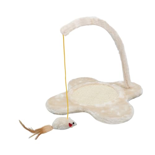 Yardwe Kleiner Katzenbaum – Sisal-kratzbaum Und Hängendes Mäusespielzeug Ideal Für Kätzchen Yardwe Kleiner Katzenbaum – Sisal-kratzbaum Und Hängendes Mäusespielzeug Ideal Für Kätzchen von Yardwe