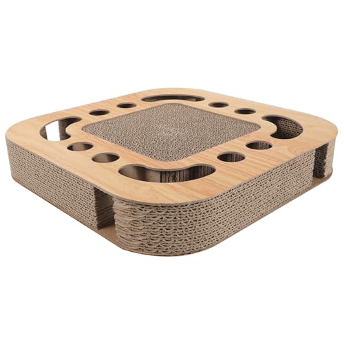 Yardwe Innovatives Katzenspielzeug Kratzbrett Mit Muster Sicher Für Die Pfoten Stundenlanger Spaß Yardwe Innovatives Katzenspielzeug Kratzbrett Mit Muster Sicher Für Die Pfoten Stundenlanger Spaß von Yardwe