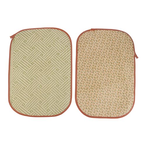 Yardwe Kühlende Kaninchen-Grasmatte, 2 Stück, Grasunterlage, Einstreu für Meerschweinchen, Hamster, zufällige Farbe von Yardwe