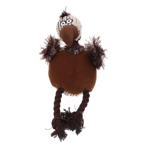 Yardwe Kuscheliges Plüschspielzeug Für Interaktives Kauspielzeug Vogel Form Mit Quietscher Für Kleine Und Mittelgroße Perfektes von Yardwe
