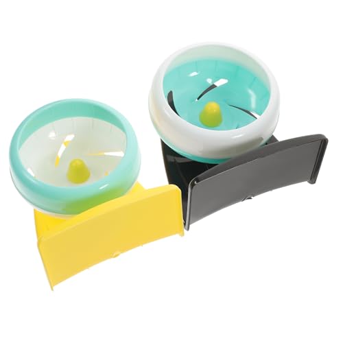 Yardwe Mini-haustierrad Für Hamster Trainingslaufmaschine 11 cm Leises Spielzeug Halterungsdesign Einfache Installation Haustier-aktivitätsspielzeug von Yardwe