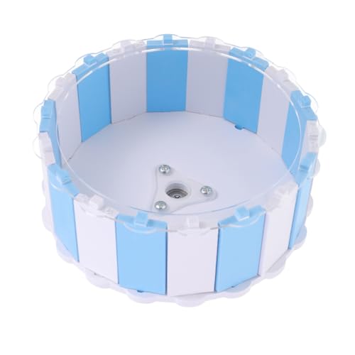 Yardwe Laufrad für Hamster Stummes Hamsterrad Dekoratives Design Groß 21 cm Durchmesser für Chinchillas Ratten und Haustierspielzeug Yardwe Laufrad für Hamster Stummes Hamsterrad Dekoratives Design Groß 21 cm Durchmesser für Chinchillas Ratten und Haustierspielzeug von Yardwe