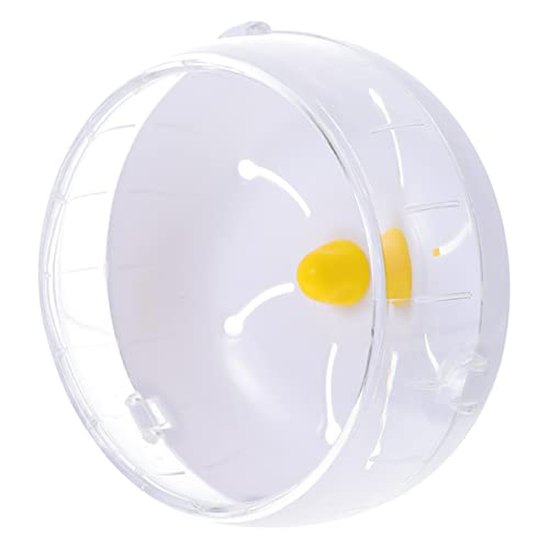 Yardwe Hamsterrad Für Kleintiere Lautloses Übungsrad Für Hamster Meerschweinchen Und Chinchillas Transparent ø Für Bewegung Und Spiel Fördert Fitness Und Wohlbefinden von Yardwe