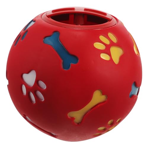 Yardwe Leckerli Abgebendes Hundespielzeug Leckerli-Ball Für Hunde Hundespielzeug Für Aggressive Kauer Futterbälle Für Haustiere Leckerliball Für Hunde Spender Fehlende Nahrung von Yardwe