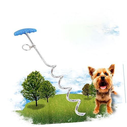 Yardwe Leinenpflock für Hunde Pfahl binden Edelstahl-Anbindepflock Einsatz groß im Freien Anbindepfahl für Welpen Zughundhaufen Hundepflock Leine Ankerpflock Yardwe Leinenpflock für Hunde Pfahl binden Edelstahl-Anbindepflock Einsatz groß im Freien Anbindepfahl für Welpen Zughundhaufen Hundepflock Leine Ankerpflock von Yardwe
