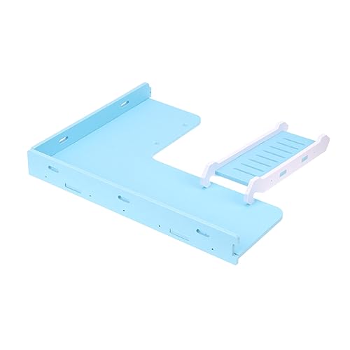 Yardwe Leiterplattformspielzeug Hamsterkäfigstufen Haustier Klettern Hamsterspielzeug Blau Reptilienplattform aus Holz Hamster Holzplattform Hölzern Sky-Blue Yardwe Leiterplattformspielzeug Hamsterkäfigstufen Haustier Klettern Hamsterspielzeug Blau Reptilienplattform aus Holz Hamster Holzplattform Hölzern Sky-Blue von Yardwe