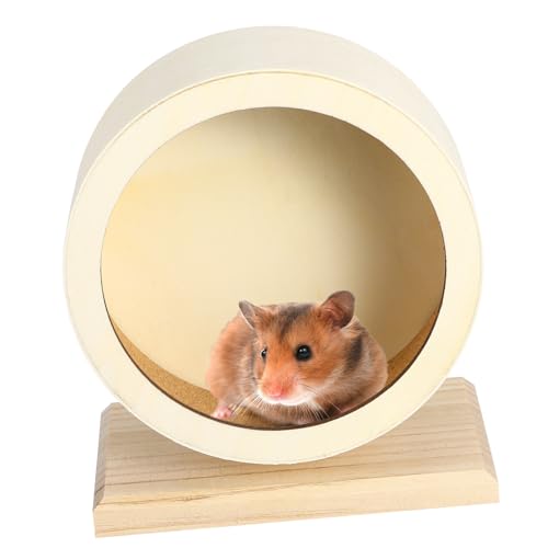 Yardwe Massives Holzlaufrad Chinchilla Hamster Running Wheel kleines Tierrad Meerschweinchen Rad Igel Rad Non -Slip -Hamsterrad Laufräder für Hamster Laufrad für Haustiere Bambus Yardwe Massives Holzlaufrad Chinchilla Hamster Running Wheel kleines Tierrad Meerschweinchen Rad Igel Rad Non -Slip -Hamsterrad Laufräder für Hamster Laufrad für Haustiere Bambus von Yardwe