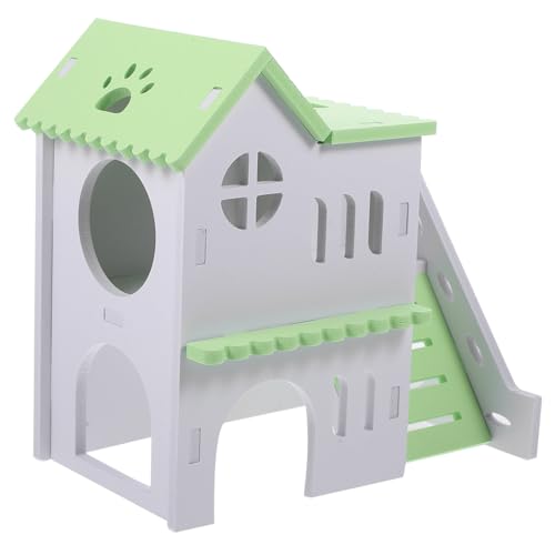 Yardwe Holz Hamster Hideout Villa Chinchilla Nest Ratte Haustier Käfig Zarte Holz Hause von Yardwe