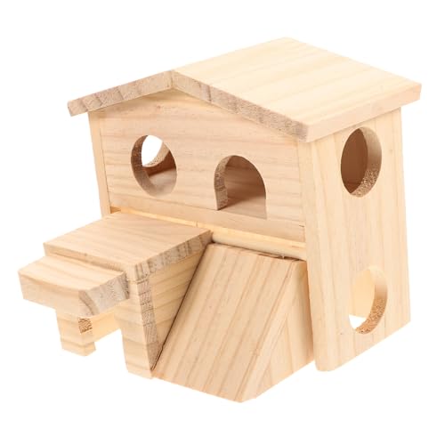 Yardwe Hamster Schloss Aus Mehrstöckiges Nagerhaus Für Hamster Und Chinchillas Langlebig Und Sicher Gemütlicher Rückzugsort Für Kleintiere Für Spiel Und Schlaf von Yardwe