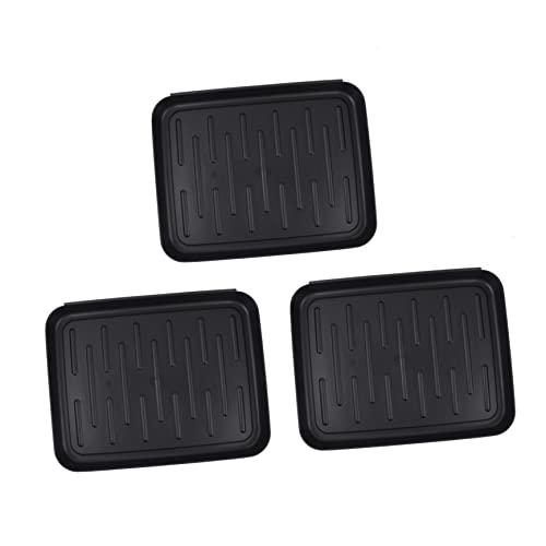Yardwe Multifunktionales Ablagefach Topfschalen Für Pflanzen Blumentopfschalen Schuhmattenschale 3Pcs Stiefeltrockenschale Eingangsbereich Schuhschale Hundefutternapf Schuhschale von Yardwe