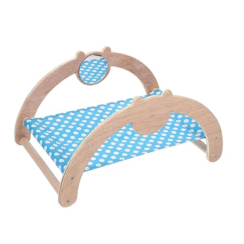 Yardwe Pet Hamster Elevated Bed Hängematte Für Hamster Chinchillas Andere Kleintiere Gemütlicher Schlafplatz Atmungsaktiv Und Leicht Für Käfige Nest von Yardwe