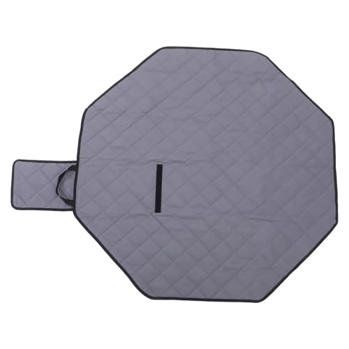 Yardwe Octagon Laufstallmatte, wiederverwendbar, waschbar, für Haustierkäfige, Faltbare Haustierbettmatte für Kleintiere, Welpen-Trainingsunterlage für Zwinger von Yardwe