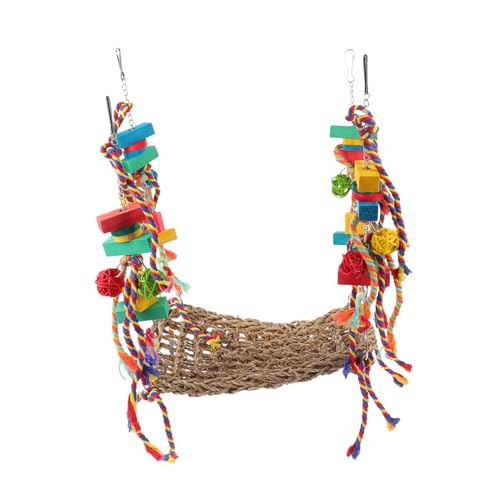 Yardwe Käfig Papagei Spielzeug Papagei Barsch Vogel Training Hängematte Papagei Stand Barsch Yardwe Käfig Papagei Spielzeug Papagei Barsch Vogel Training Hängematte Papagei Stand Barsch von Yardwe