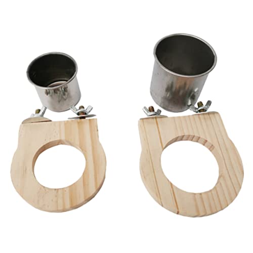 Yardwe 2stücke Edelstahl Futterbecher Für Vögel Hängende Schalen Für Wasser Und Futter Für Conure Und Nymphensittiche Leicht Zu Reinigen Installieren Yardwe 2stücke Edelstahl Futterbecher Für Vögel Hängende Schalen Für Wasser Und Futter Für Conure Und Nymphensittiche Leicht Zu Reinigen Installieren von Yardwe